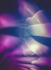 Futuristic, Power concept, Abstract fractal texture, wisps and l