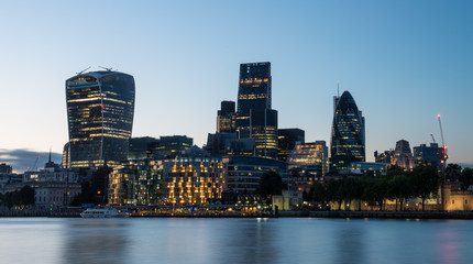 Obraz na płótnie Canvas Skyline of London