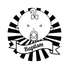 baptism invitation design