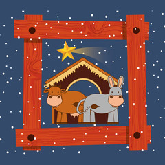 Naklejka premium merry christmas design