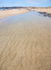 Fuerteventura, Canary Islands, beach Playa del Castillo