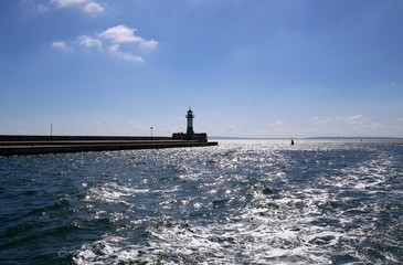 Fototapeta premium Leuchtturm in Sassnitz