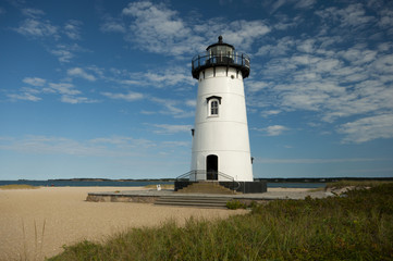 Edgartown Lighthouse, Martha's Vineyard, New England, Massachusetts, USA © AR Pictures
