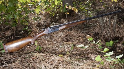 Double barrel shotgun