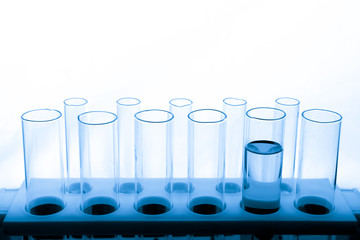 Refinery Laboratory Lab Tube, white background.