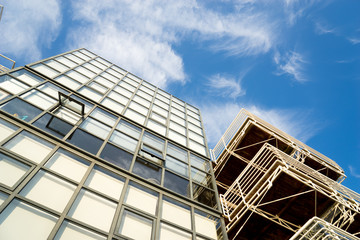 Windows of Skyscraper Business Office, Corporate building in Lon