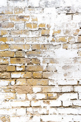 dirty brick wall, grungy red, white & grey texture background