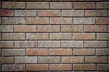 dirty brick wall, grungy white & grey, texture background