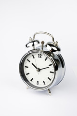 Alarm clock on with background
