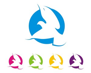 dove pigeon bird logo design