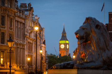 Fototapeta na wymiar Big Ben & Westminster, London England, UK