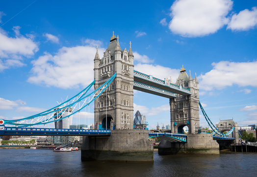 Tower Bridge, London, England, UK,