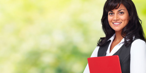 Obraz premium Beautiful business woman.