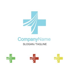 Medical logo icon vector