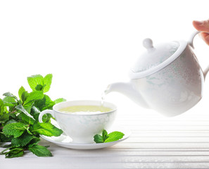Mint tea
