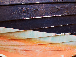 Rusty grunge aged steel iron paint background
