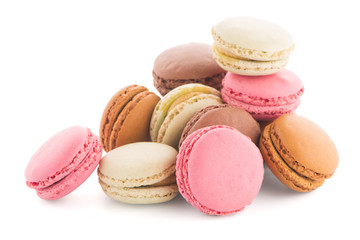 Colorful French Macarons