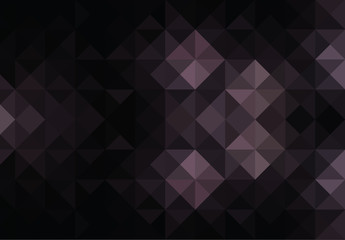 Square on dark purple background   