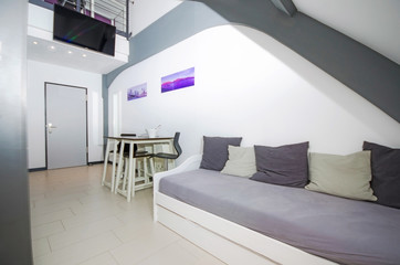 Wohnbereich in Singlewohnung