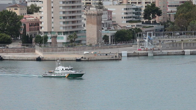 Palma Mollorca police boat P HD 1600