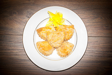 Fresh Delicious Cake with Cream Cheese