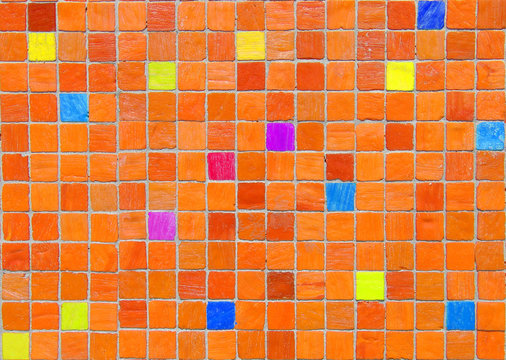 Colorful Mosaic Tile Background