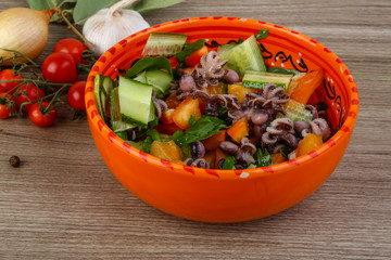 Octopus salad