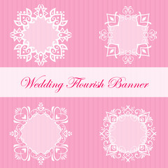 Wedding Flourish Banner