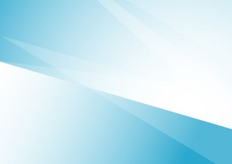 abstract blue and white background with copy space. Graphics background with color gradient and pointy elements.