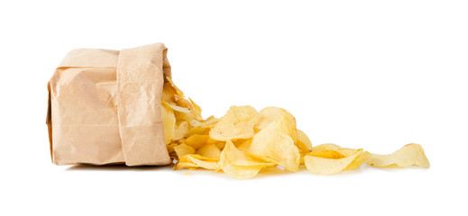 Crispy potato chips - Patatine fritte croccanti