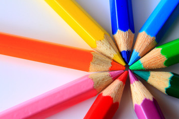 Obraz premium art of color pencil
