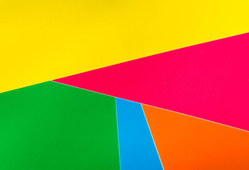 Background from different sheets of colored paper