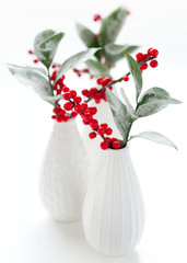 Christmas flower arrangement
