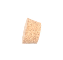 Wine cork isolated on white background