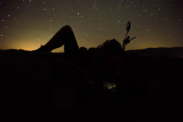 Watching the nightsky