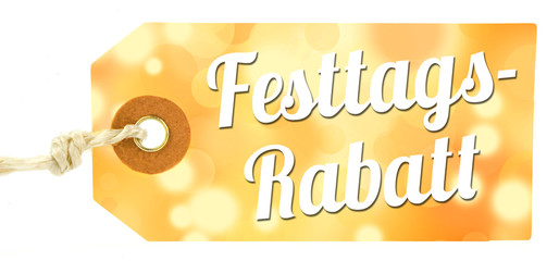 Festtagsrabatt