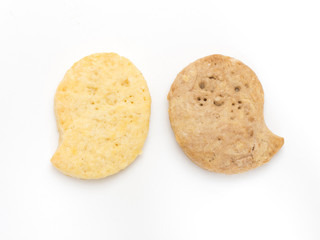 オバケの形のクッキー