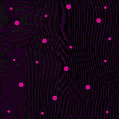 Linien & Punkte - Vektor Grafik
