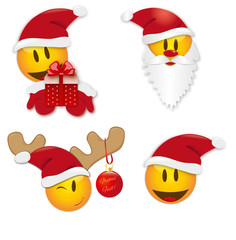 Smiley Sammlung Weihnachten