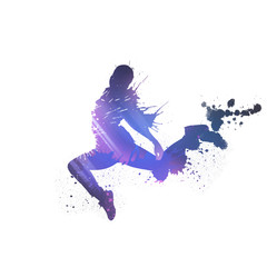 Dancer silhouette