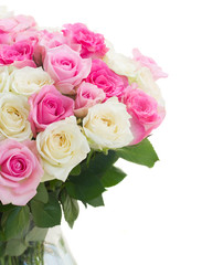 bouquet of fresh roses