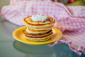 fritters or mini pancakes