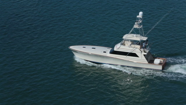 Fishing boat luxury sport San Juan Puerto Rico HD 0732