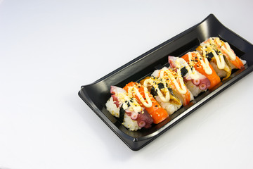 japanese food sushi on the plate