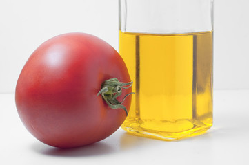 oil and tomato