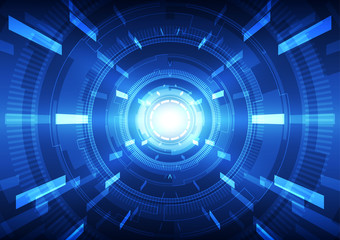 abstract vector engineering technology background, illustration