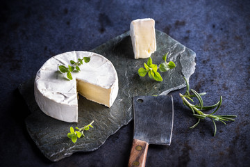 French camembert pieces