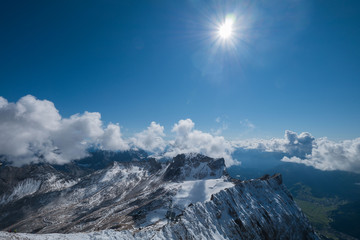 Fototapeta premium Zugspitze, top of Germany
