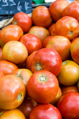 Tomatoes on market in Provence