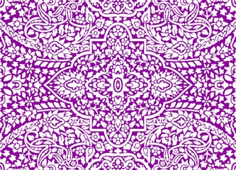 Pink Ornamental Seamless Pattern